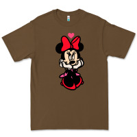 Cacao Minnie Mouse Premium Tee - CowhideDigitalArt