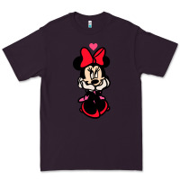 Plum Minnie Mouse Premium Tee - CowhideDigitalArt