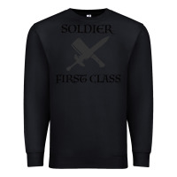 Black Soldier First Class Premium Sweatshirt - Bettercallsaul