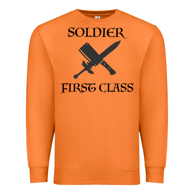 Soldier First Class Premium Sweatshirt by Bettercallsaul | Teevron