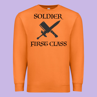 Soldier First Class Premium Sweatshirt Designed By Bettercallsaul