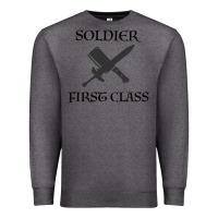 Charcoal Heather Soldier First Class Premium Sweatshirt - Bettercallsaul