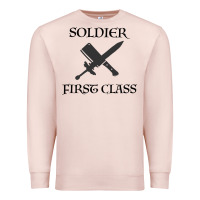 Pale Pink Soldier First Class Premium Sweatshirt - Bettercallsaul