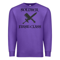 Purple Soldier First Class Premium Sweatshirt - Bettercallsaul