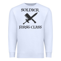 White Soldier First Class Premium Sweatshirt - Bettercallsaul