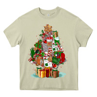 Mossy nurse christmas tree Heavy Core Tee - FaDigitalArtStudio