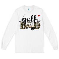 White golf dad Long Sleeve Tee - Artiststas