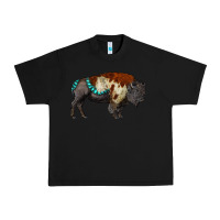 Black gemstone bison Urban Heavy Tee - RanaPortraitStore