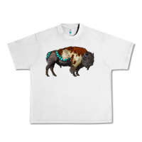 Lunar Rock gemstone bison Urban Heavy Tee - RanaPortraitStore