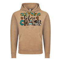 Vintage Coffee western caffeine before chaos Vintage Hoodie - BarkalooDesign