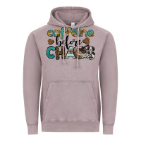 Vintage Zinc western caffeine before chaos Vintage Hoodie - BarkalooDesign