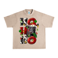 French Oak Christmas ho ho ho black angus Urban Heavy Tee - LillyAllenDesigns