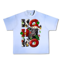 Grape Ice Christmas ho ho ho black angus Urban Heavy Tee - LillyAllenDesigns