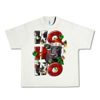 Pistachio Christmas ho ho ho black angus Urban Heavy Tee - LillyAllenDesigns