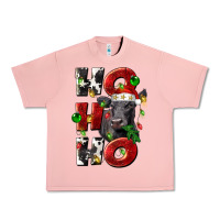 Salmon Christmas ho ho ho black angus Urban Heavy Tee - LillyAllenDesigns