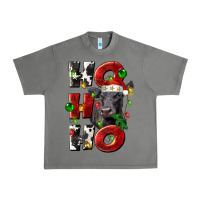 Tornado Christmas ho ho ho black angus Urban Heavy Tee - LillyAllenDesigns