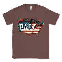 Chestnut all american papa Classic Tee - FaDigitalArtStudio