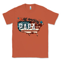 Copper all american papa Classic Tee - FaDigitalArtStudio