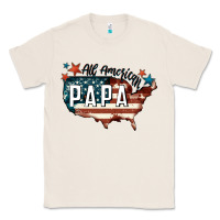 Natural all american papa Classic Tee - FaDigitalArtStudio