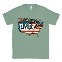 Sage all american papa Classic Tee - FaDigitalArtStudio
