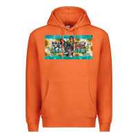 Carrot french bulldog mom license plate template Premium Hoodie - BarkalooDesign