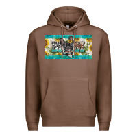 Chestnut french bulldog mom license plate template Premium Hoodie - BarkalooDesign
