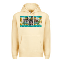 Pina Colada french bulldog mom license plate template Premium Hoodie - BarkalooDesign