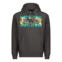 Smoke french bulldog mom license plate template Premium Hoodie - BarkalooDesign