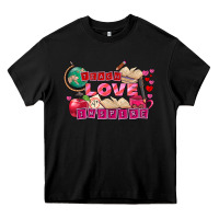 Black Valentine's Day Teach Love Inspire Heavy Core Tee - FaDigitalArtStudio