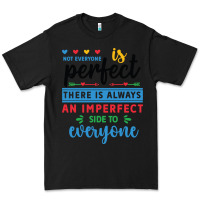 Black Not everyone is perfect. There is always an imperf Premium Tee - CowhideDigitalArt