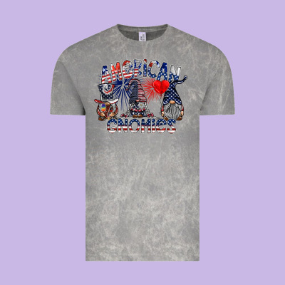 Amerikan Gnomies Vintage Tee Designed By Sublimationcraftshop