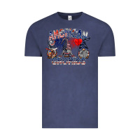 Vintage Denim amerikan gnomies Vintage Tee - SublimationCraftShop