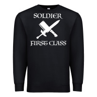 Black Soldıer First Class Premium Sweatshirt - Bettercallsaul