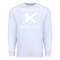 White Soldıer First Class Premium Sweatshirt - Bettercallsaul