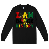 Black i am black history Long Sleeve Tee - Artiststas