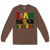 Chestnut i am black history Long Sleeve Tee - Artiststas