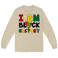 Mushroom i am black history Long Sleeve Tee - Artiststas