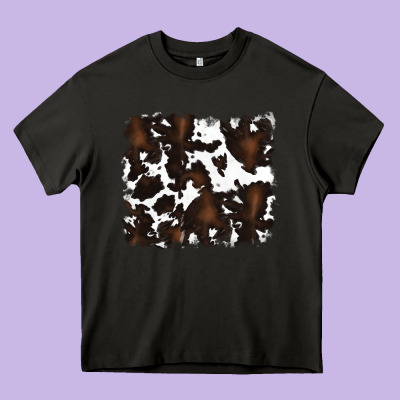 Cowhide Heavy Core Tee Designed By Ranaportraitstore