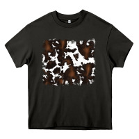 Asphalt cowhide Heavy Core Tee - RanaPortraitStore