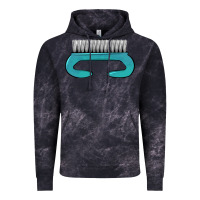 Cloud Black nail brush Vintage Hoodie - BarkalooDesign