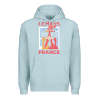 Blue Mist le mans t  shirt le mans france gallic rooster t  shirt Premium Hoodie - linhVisuals