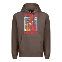 Coffee le mans t  shirt le mans france gallic rooster t  shirt Premium Hoodie - linhVisuals