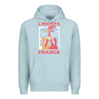 Blue Mist limoges t  shirt limoges france gallic rooster t  shirt Premium Hoodie - linhVisuals