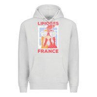 Dove Grey limoges t  shirt limoges france gallic rooster t  shirt Premium Hoodie - linhVisuals