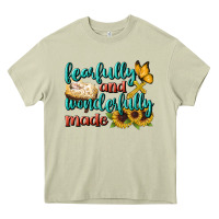 Mossy Fearfully And Wonderfully Made Heavy Core Tee - BundleAndBundleShop