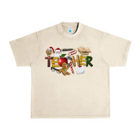 Sandshell christmas teacher Urban Heavy Tee - LillyAllenDesigns