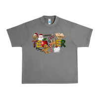 Tornado christmas teacher Urban Heavy Tee - LillyAllenDesigns