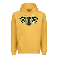 Mustard firestone one racing Premium Hoodie - linhVisuals