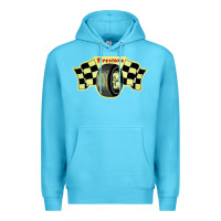 Ocean Blue firestone one racing Premium Hoodie - linhVisuals