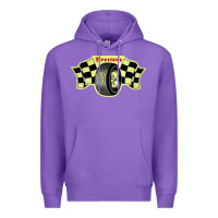 Purple firestone one racing Premium Hoodie - linhVisuals